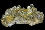 Selenite Crystal Cluster (Fluorescent) - Peru #94624-1